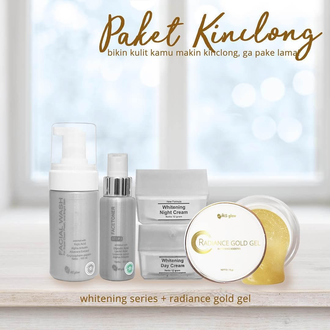 Cerahkan Kulit Wajahmu dengan Rangkaian Produk MS Glow